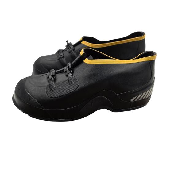 LaCrosse ATS 5" Tungsten Carbide Stud 2 Buckle Overshoe Mens 12 Black Waterproof - Picture 4 of 15